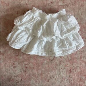 Janie and Jack Ivory Ruffled Skirt